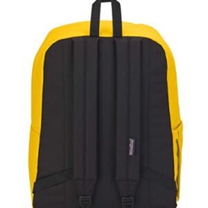 JanSport Superbreak Backpack - Durable, Lightweight Premium Backpack, Lemon