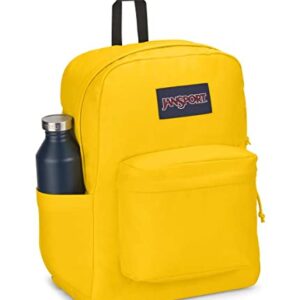 JanSport Superbreak Backpack - Durable, Lightweight Premium Backpack, Lemon