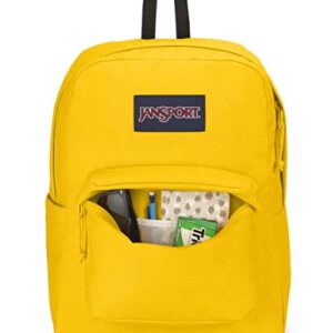 JanSport Superbreak Backpack - Durable, Lightweight Premium Backpack, Lemon