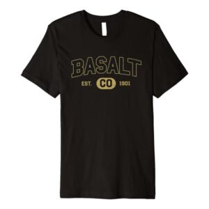 Basalt Colorado Graphic Design Colorado Premium T-Shirt