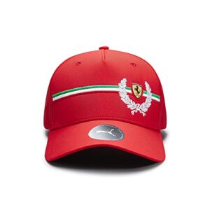 scuderia ferrari - italian hat - unisex - red - size: one size
