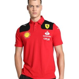 Scuderia Ferrari - 2023 Team Polo - Men - Red - Size: XXL