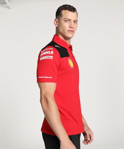 Scuderia Ferrari - 2023 Team Polo - Men - Red - Size: XXL