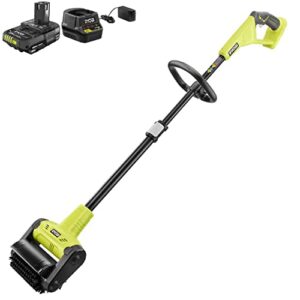 ryobi 18v one+ cordless outdoor patio sweeper kit