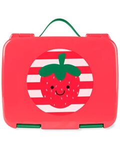 skip hop kids bento lunch box, ages 3+, strawberry