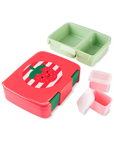 Skip Hop Kids Bento Lunch Box, Ages 3+, Strawberry