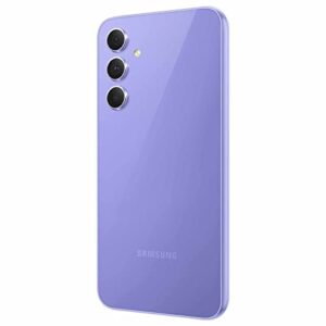SAMSUNG Galaxy A54 5G A Series Cell Phone, Factory Unlocked Android Smartphone, 128GB w/ 6.4” Fluid Display Screen, Hi Res Camera, Long Battery Life, Refined Design, US Version, 2023, Awesome Violet