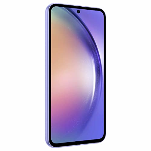 SAMSUNG Galaxy A54 5G A Series Cell Phone, Factory Unlocked Android Smartphone, 128GB w/ 6.4” Fluid Display Screen, Hi Res Camera, Long Battery Life, Refined Design, US Version, 2023, Awesome Violet