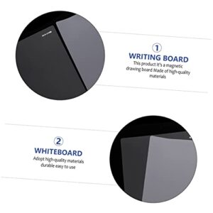 Whiteboard Easel 8 pcs Mat Lapboards Silicone Business and Useful White Think Tablets Cushions Sketch Office Dry Boards Clipboard Supplies Erase Exam Desk Pads Slip Clear Desk Pad