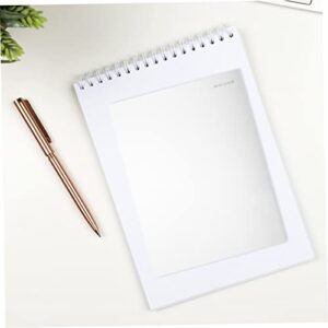 Whiteboard Easel 8 pcs Mat Lapboards Silicone Business and Useful White Think Tablets Cushions Sketch Office Dry Boards Clipboard Supplies Erase Exam Desk Pads Slip Clear Desk Pad