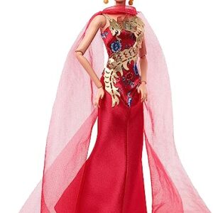 Barbie Doll, Anna May Wong for Barbie Inspiring Women Collector Series, Barbie Signature, Red Gown