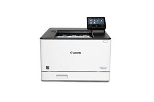 canon color imageclass lbp674cdw - wireless, 2-sided laser printer with 3 year limited warranty,white