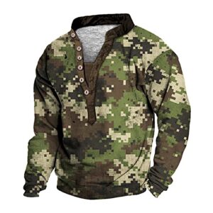 Men Shirt Army Green