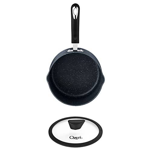 The All-In-One Stone Saucepan and Cooking Pot by Ozeri - 100% APEO, GenX, PFBS, PFOS, PFOA, NMP and NEP-Free German-Made Coating