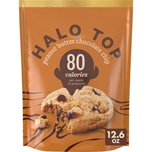halo top peanut butter chocolate chip light cookie mix, 12.6 oz.