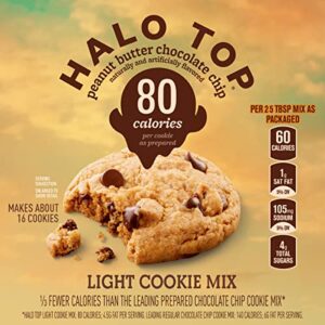 Halo Top Peanut Butter Chocolate Chip Light Cookie Mix, 12.6 oz.