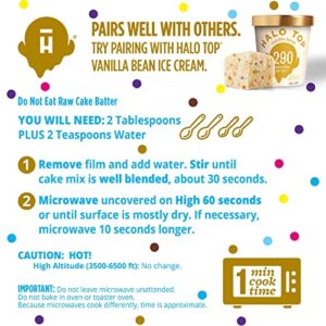 Halo Top Single Serving Birthday Cake Light Cake Mix, 1.76 oz.