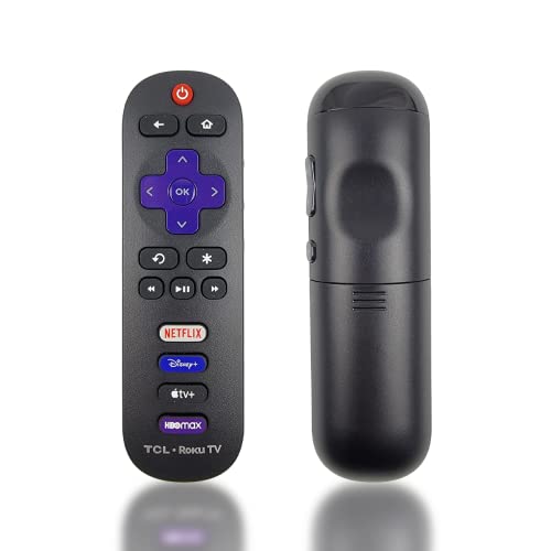 Ceybo OEM 21001-00071 Remote Control for TCL Roku TV Includes Netflix, Disney+, Apple TV & HBOMax Shortcuts 32S327, 32S335, 43S433, 43S435, 50S435, 55S435, 65S435