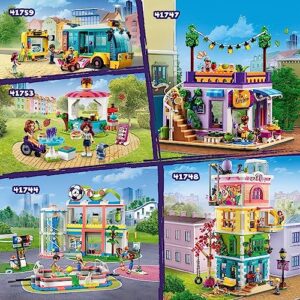 LEGO Friends Pancake Shop 41753 Building Toy Set, Pretend Creative Fun for Boys and Girls Ages 6+, with 2 Mini-Dolls and Accessories, Inspire Imaginative Role Play