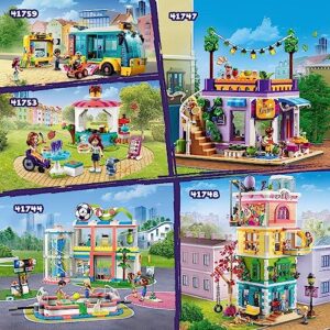 LEGO Friends Pancake Shop 41753 Building Toy Set, Pretend Creative Fun for Boys and Girls Ages 6+, with 2 Mini-Dolls and Accessories, Inspire Imaginative Role Play