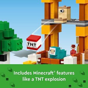 LEGO Minecraft The Crafting Box 4.0 21249 Building Toy Set, Custom-Build Playset Featuring Classic Bricks, Figures and Game Accessories, Model Guides Spark Creativity for 8 Year Old Kids