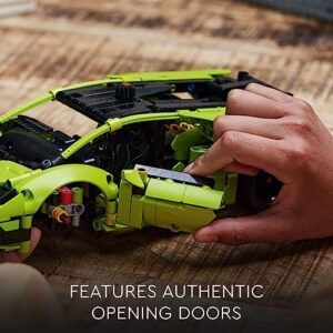 LEGO Technic Lamborghini Huracán Tecnica 42161 Advanced Sports Car Building Kit, Lamborghini Toy, for Kids Ages 9 and Up who Love Engineering and Collecting Exotic Sports Car Toys