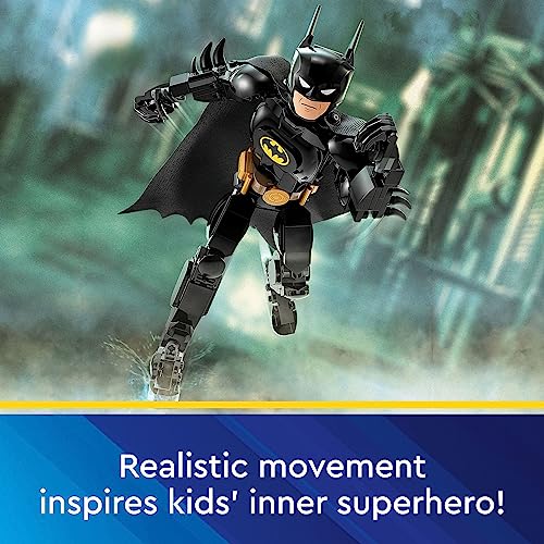 LEGO DC Batman Construction Figure 76259 Buildable DC Action Figure, Fully Jointed DC Toy for Play and Display with Cape and Authentic Details from the Batman Returns Movie, Batman Toy for 8 Year Olds