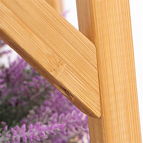 EYHLKM Natural Clothes Hanger Stand Multi-Functional Clothes Rack Coat Rack Floor Standing Clothes Hanging Shelf Clothes