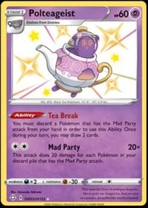 pokemon - polteageist sv053/sv122 - shining fates - shiny vault - card