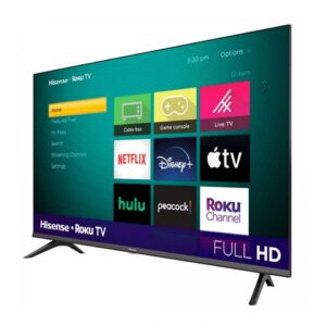 Hisense 43-Inch Class 1080p Full HD Smart LED TV Motion Rate 120 Gaming Mode Compatible with Alexa & Google Assistant 43H4030F3 (Renewed)