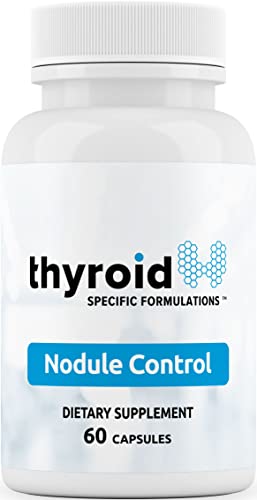 Nodule Control - Doctor Formulated Natural Thyroid Nodule Control Supports The Body to Help Reduce Thyroid Nodules -w/Spirulina, Boswellia, Turmeric, Inositol, Selenium, Prunella