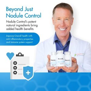 Nodule Control - Doctor Formulated Natural Thyroid Nodule Control Supports The Body to Help Reduce Thyroid Nodules -w/Spirulina, Boswellia, Turmeric, Inositol, Selenium, Prunella