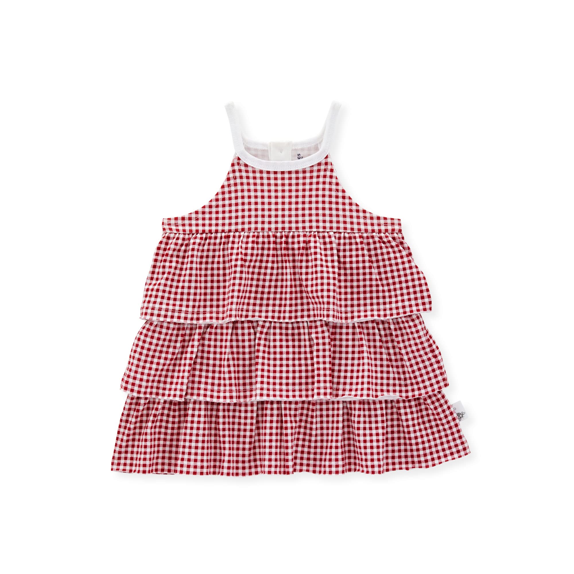 Burt's Bees Baby Baby Girls' Dress, Infant & Toddler, Short & Long-Sleeve, 100% Organic Cotton, Rose Gingham