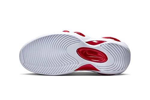 Nike mens Air Zoom Flight 95 OG Basketball Shoes, White/True Red/Black, 11