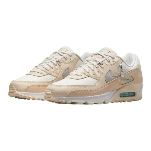 Nike Womens Air Max 90 WMNS Phantom/Metallic Silver DZ5194-001 7.5