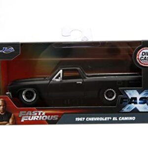 Fast & Furious Fast X 1:32 1967 Chevrolet El Camino Die-Cast Car, Toys for Kids and Adults