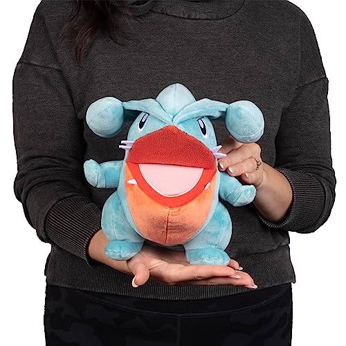 Pokémon 8" Gible Plush - Officially Licensed - Quality & Soft Stuffed Animal Toy - Scarlet & Violet - Add Gible to Your Collection! - Great Gift for Kids, Boys, Girls & Fans of Pokemon