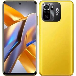 Xiaomi Poco M5s 4G LTE GSM (128GB + 6GB) 64MP Quad Camera 6.43" Octa Core (Tmobile Mint Tello USA Market) Global Unlocked + (w/Fast 51w Car Charger) (Yellow (Global Version))