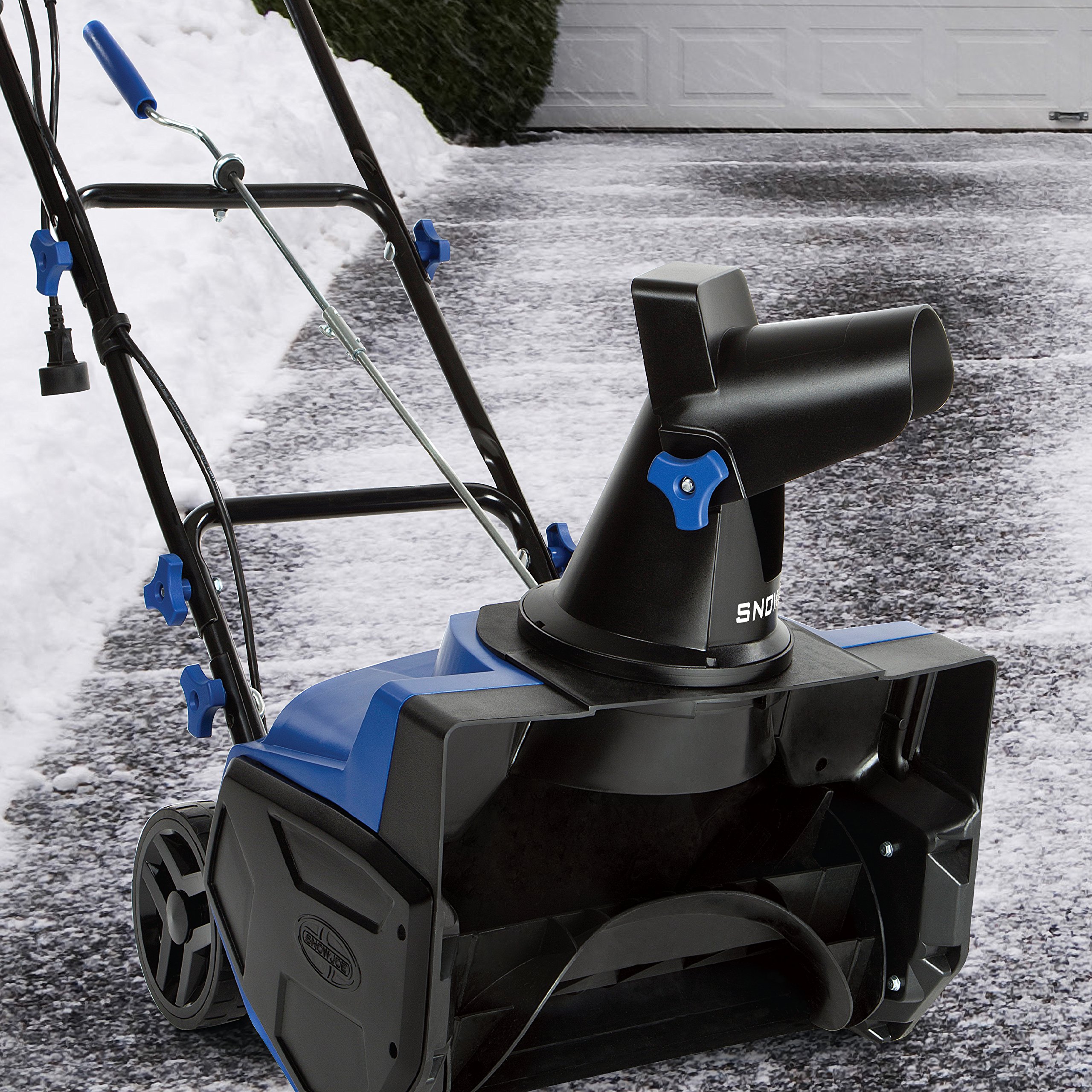 Snow Joe SJ618E-P2 Electric Walk-Behind Single-Stage Snow Blower, 18-inch, 13-Amp