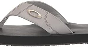 Oakley Men's Flip-Flop, Lunar Rock, 12