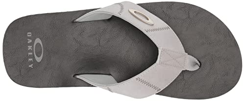 Oakley Men's Flip-Flop, Lunar Rock, 12