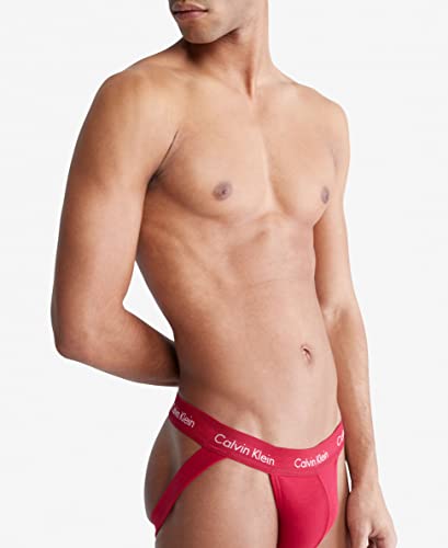 Calvin Klein Men's The Pride Edit 5-Pack Underwear, Cherry Tomato, Persian RED, Lemon Lime, Aqua Green, Blue AMBIENCE, XL