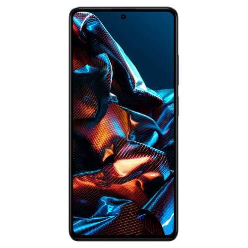 Xiaomi Poco X5 PRO 5G + 4G Volte Global Unlocked 128GB + 6GB GSM 6.67" 108 mp Triple Camera (ONLY Tmobile Mint Tello USA Market) + (Car Fast Car 51W Charger Bundle) (Black)