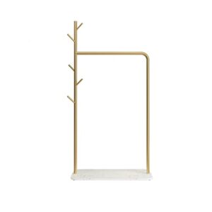 DSFEOIGY Nordic Living Room Dormitory Floor Hanger Bedroom Home Apartment Storage Hanger Balcony Corridor Hanger