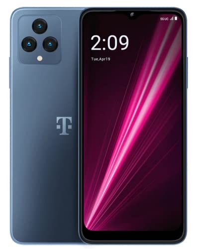 T-Mobile | Revvl 6 5G | 64 GB | Blue (T-Mobile Unlocked) (Renewed)