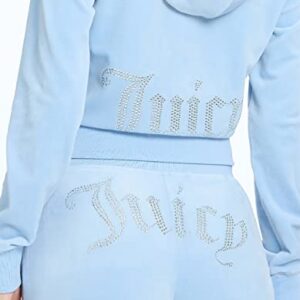 Juicy Couture Bling Hoodie Frosted MD (US 6-8)