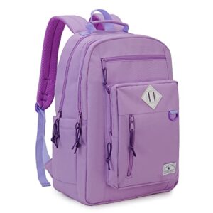 vx vonxury school backpack water resistant 15 inch boys girls bookbag schoolbag casual daypack with double comparments