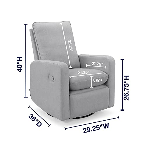 GAP babyGap Cloud Recliner with LiveSmart Evolve - Sustainable Performance Fabric, Grey