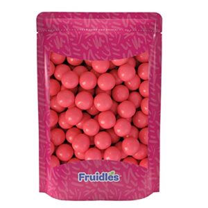 Gum Balls Fruit Flavored, Candy Buffet Treats, Machine Size Refills, Kosher Certified Parve, 1" Inch (Original Pink, Half-Pound)