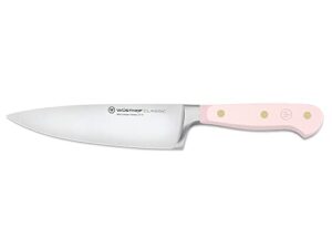 wüsthof classic pink himalayan salt 6" chef's knife